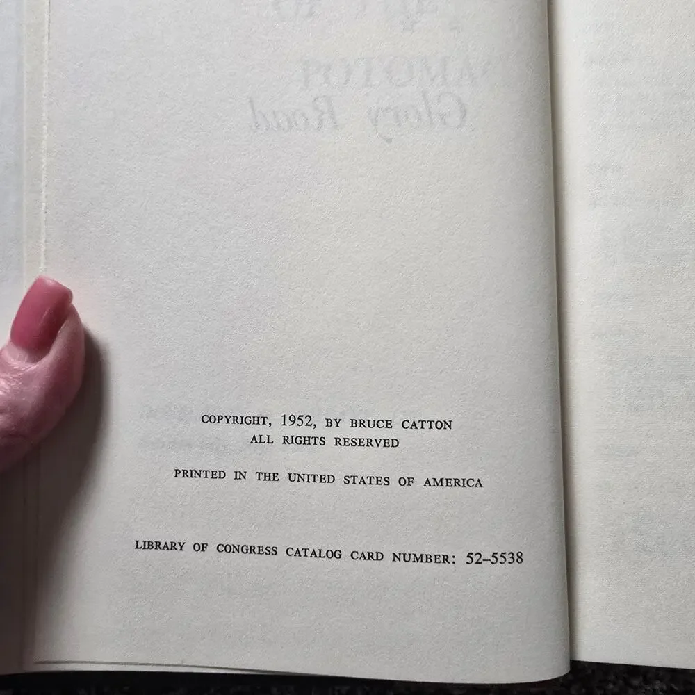 1952 Vintage The Army of Potomac Glory Road by Bruce Catton